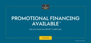 Flexible Financing Available Through Synchrony